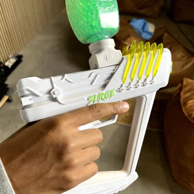 Gel Blaster with Green Gellets