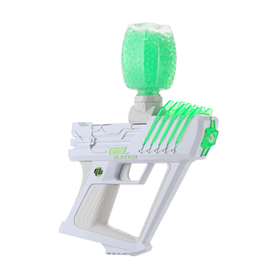 Green and White Gel Blaster