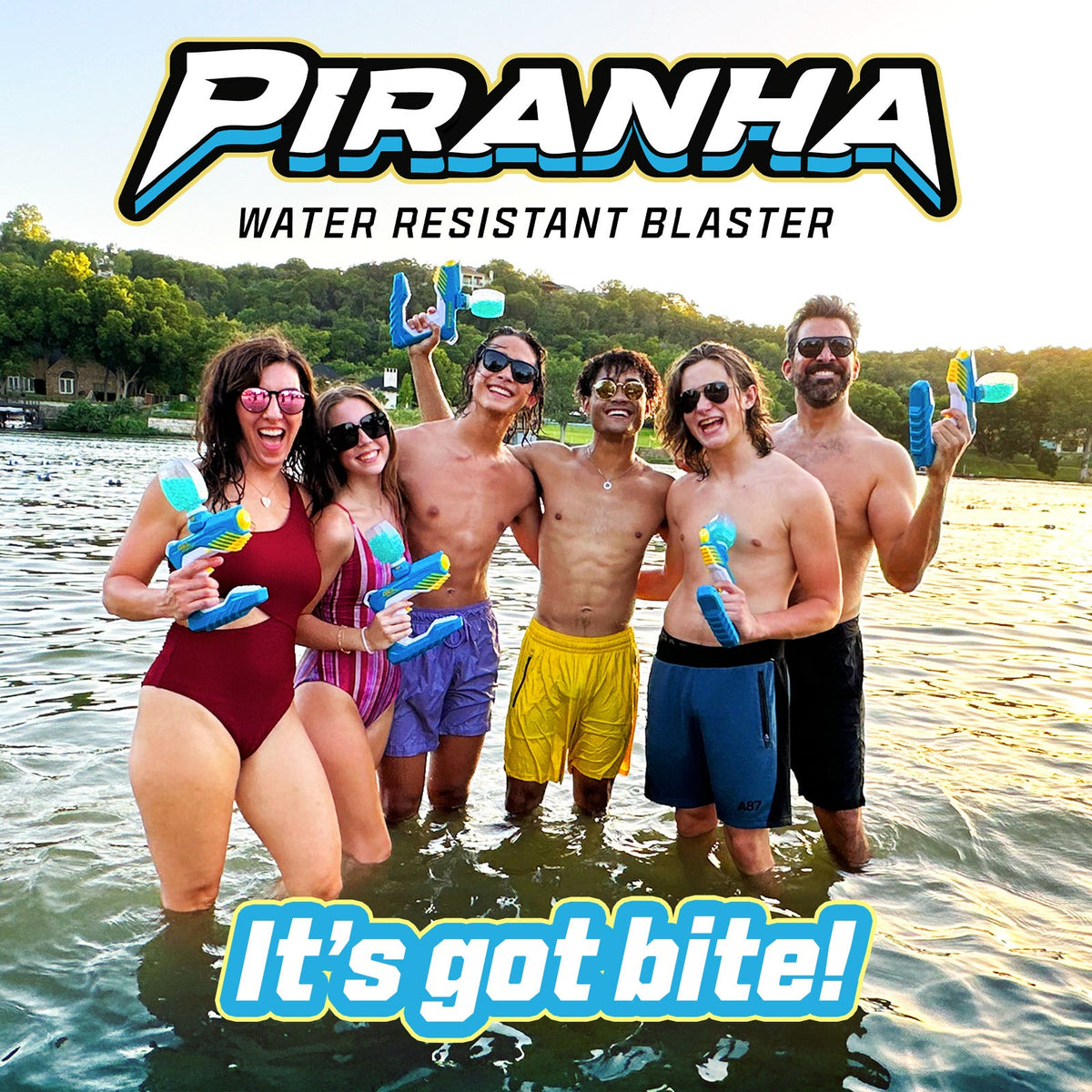 Water Resistant Piranha Gel Blaster