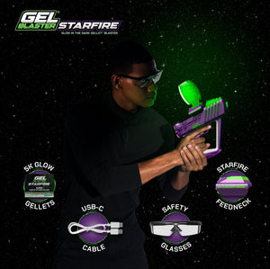 Gel Blaster StarFire (Glow In The Dark Blaster) - Gelblaster Go Play