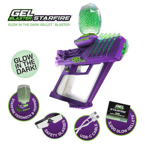 Gel Blaster StarFire (Glow In The Dark Blaster) - Gelblaster Go Play